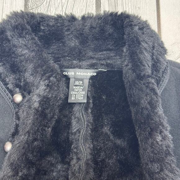 Women’s Club Monaco Suede Vest Size XSmall - Picture 2 of 4